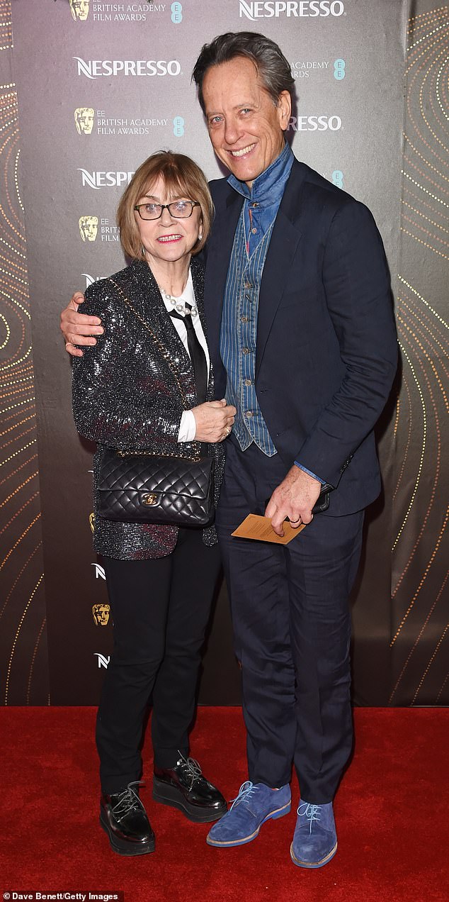 Last year, Richard admitted that he 'hasn't really thought about' finding a new partner since his wife Joan's death (pictured in 2019)