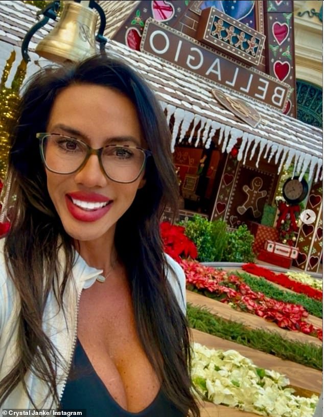 His ex Crystal Janke, 40, has claimed Lee hoodwinked her into handing over £123,000 to invest in his company, on the promise he could get a 'return of £1million'