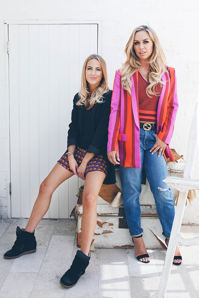 ... it followed a similar post alongside the Style Sisters, Gemma Lilly and Charlotte Reddington