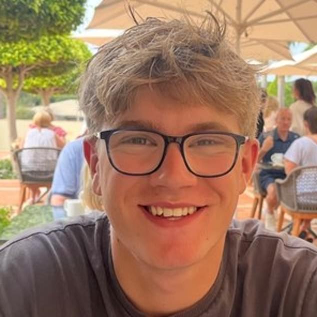 Harrison's family said: 'We would like to thank everyone, particularly our friends, family, The Kings School and Lincolnshire Police for the compassion and support shown to us'