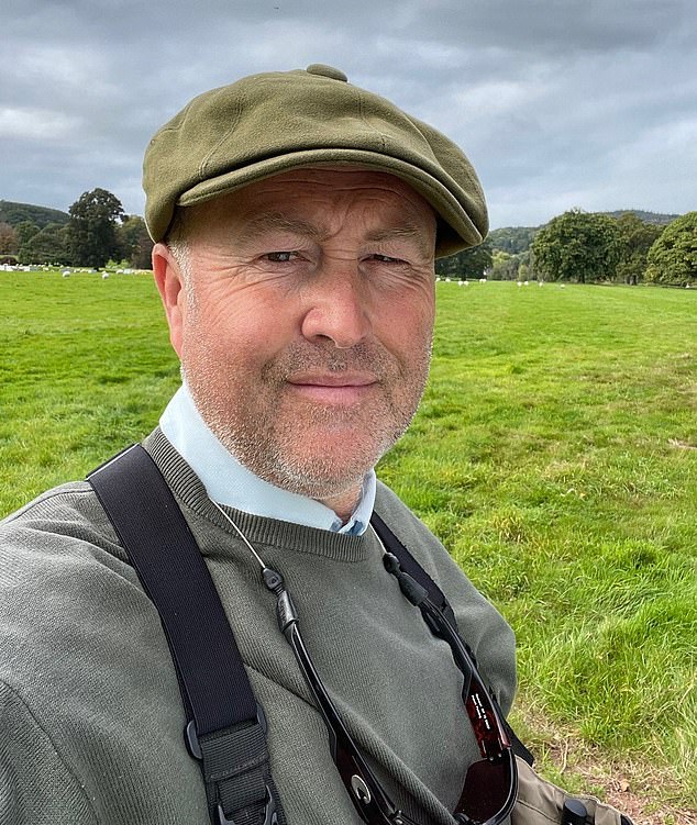 Justin Connolly, pictured, and his fellow fishermen used to catch dozens of Atlantic salmon each season, but it has now been years since he landed a single one