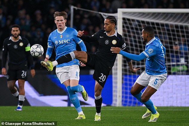 Chelsea and Napoli met in the Champions League on Wednesday night with both needing a win