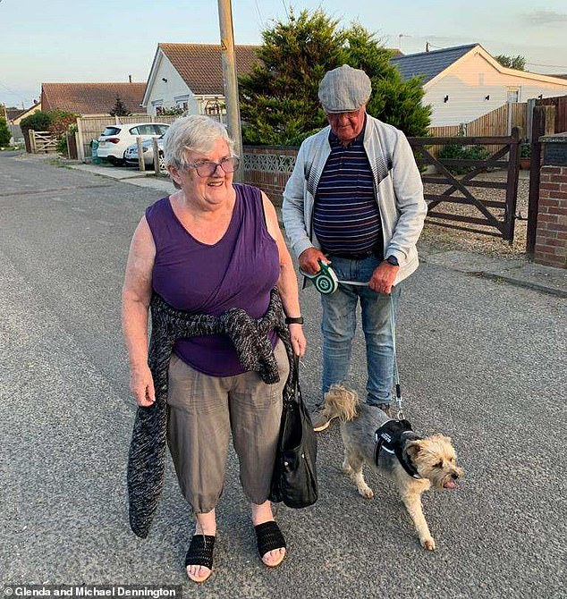 Glenda (left) and Michael (right) recalled the happy memories they shared with family in the property over the years
