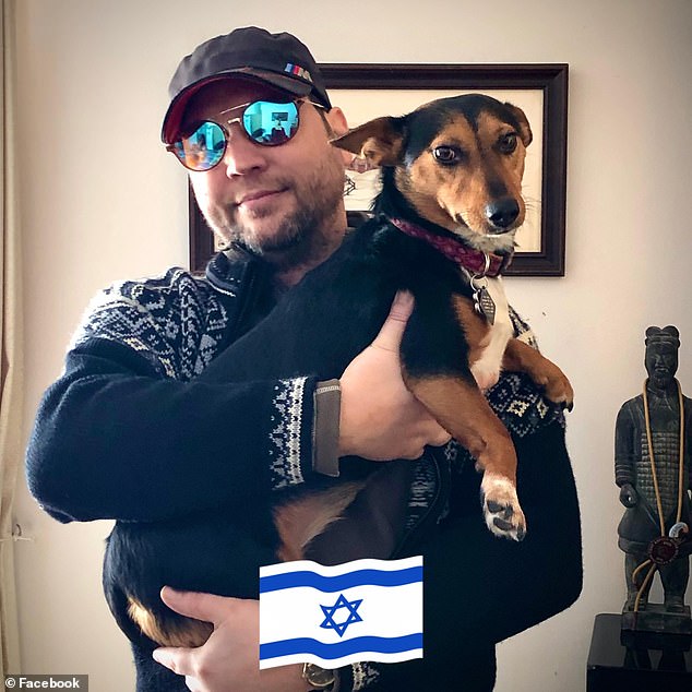 In one Facebook post, Kazmierczak added an Israeli flag to a photograph of his dog, suggesting he backed Israel in its war in Gaza