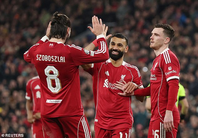 Liverpool will play Juventus, Atletico Madrid, Club Brugge, or Galatasaray after finishing third