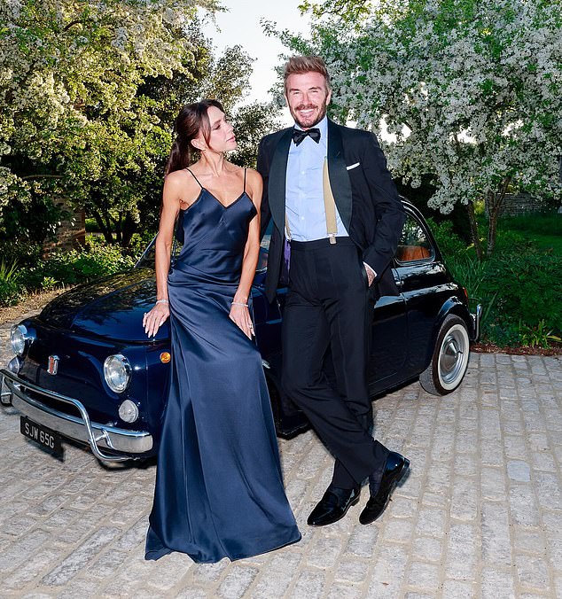 Brooklyn's parents, David and Victoria Beckham, in post to mark former footballer's 50th birthday