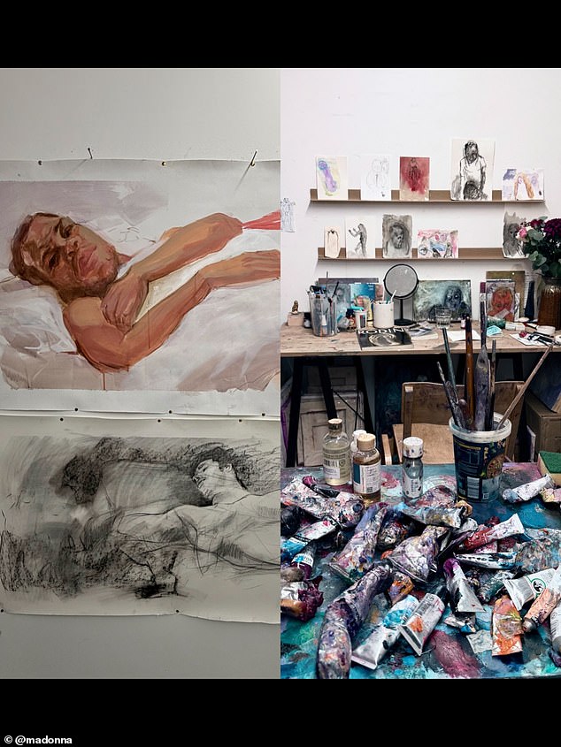 She went on to rave about the town which is 'inhabited and energized by creativity. Writers and performance artists, photographers, and painters. This is my idea of heaven'