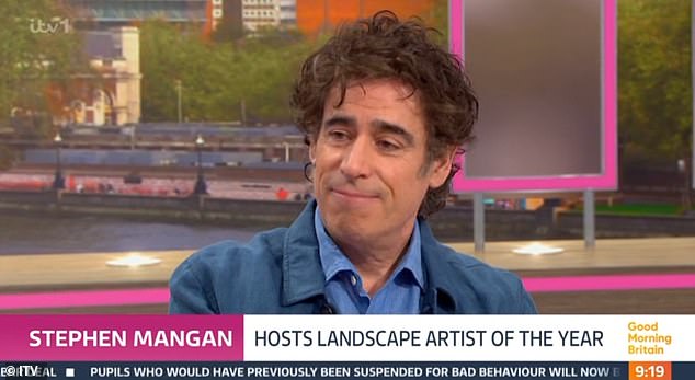 The tribute left guest Stephen Mangan feeling emotional as he told Richard: 'You spoke really beautifully'