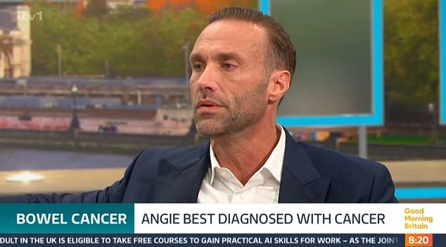 Calum Best fought back the tears as he recounted his mum Angie's 'traumatising and all-consuming' cancerbattle on Wednesday's episode of Good Morning Britain