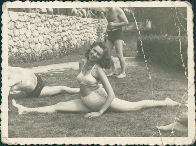 Edith wanted to represent Hungary at the Olympics. Pictured: Edith at 16