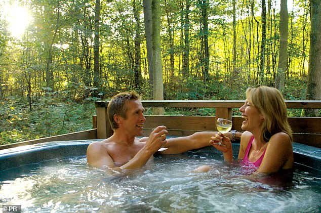 Hot tubs come as standard across the board with Forest Holidays, which leans hard into tranquillity