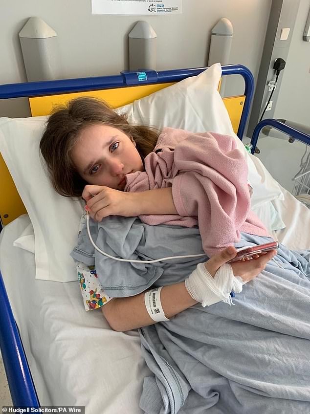 Dean Stalham's daughter, six-year-old Bunty, underwent a number of operations of a 15-month period which all failed, leaving her in agony and taking strong pain relief for months