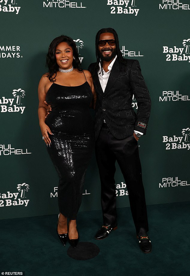 Lizzo and Wright first met in 2016 while hosting MTV’s Wonderland, where she served as the music correspondent and he took on the comedy role; seen in November 2025