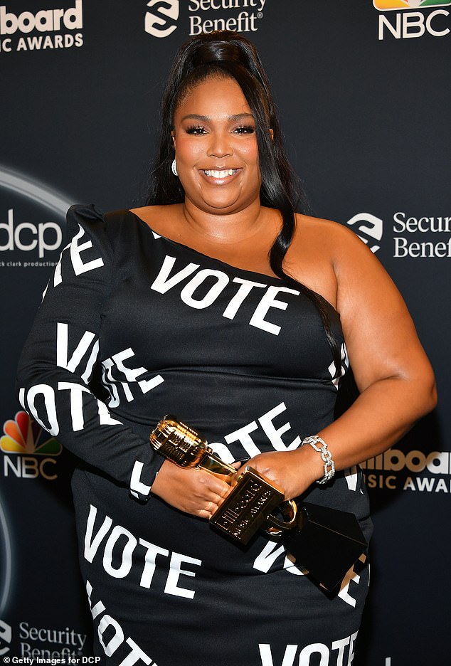 Lizzo has achieved significant weight loss, reporting she losing 16% of her body fat (pictured in 2020)