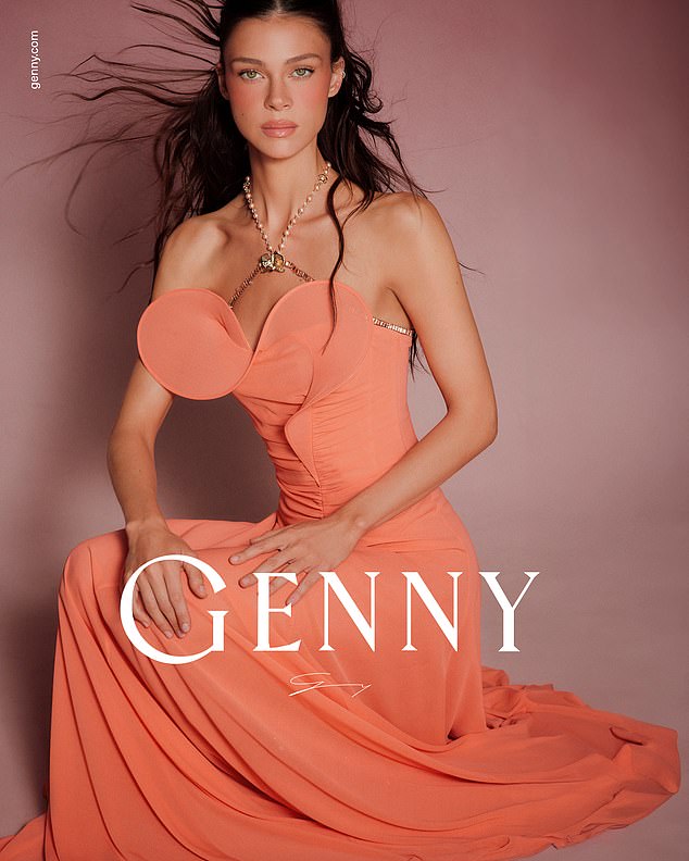 In snaps for the campaign, Nicola looked stony faced as she posed in an array of glamorous ensembles