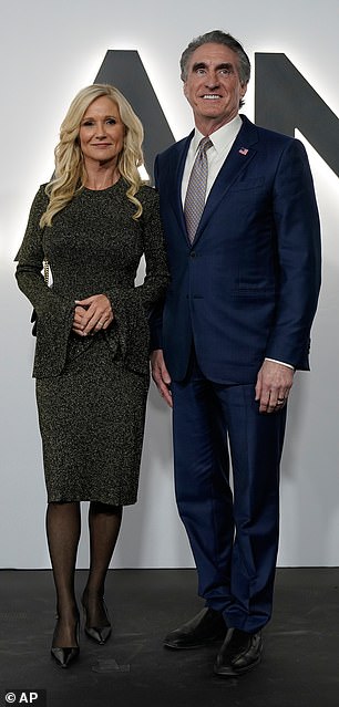 Interior Secretary Doug Burgum and his wife Kathryn