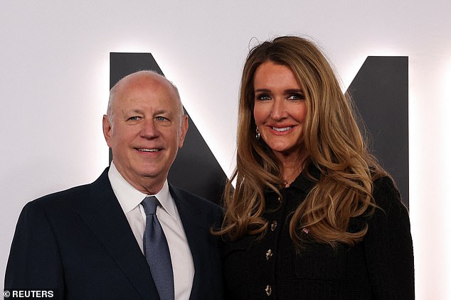 U.S. Small Business Administration Administrator Kelly Loeffler and and Chairman and CEO of Intercontinental Exchange Jeffrey C. Sprecher