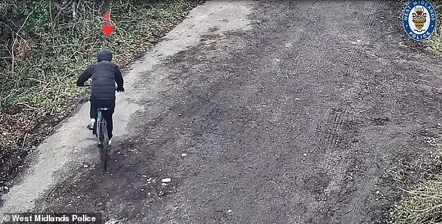 He abandoned an attempt to attack another lone woman on the day he killed Leo after he was interrupted, but was caught on CCTV looping around on his bike to hunt for fresh victims