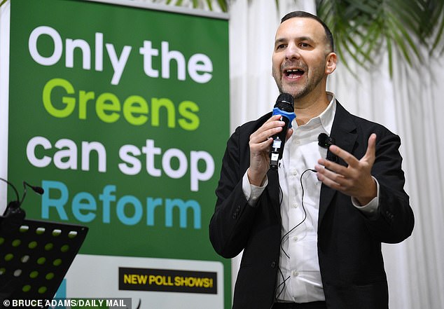 I attend this week's big Green rally to kickstart the by-election campaign. Party leader Zack Polanski, pictured, has a boisterous welcome and wins a standing ovation