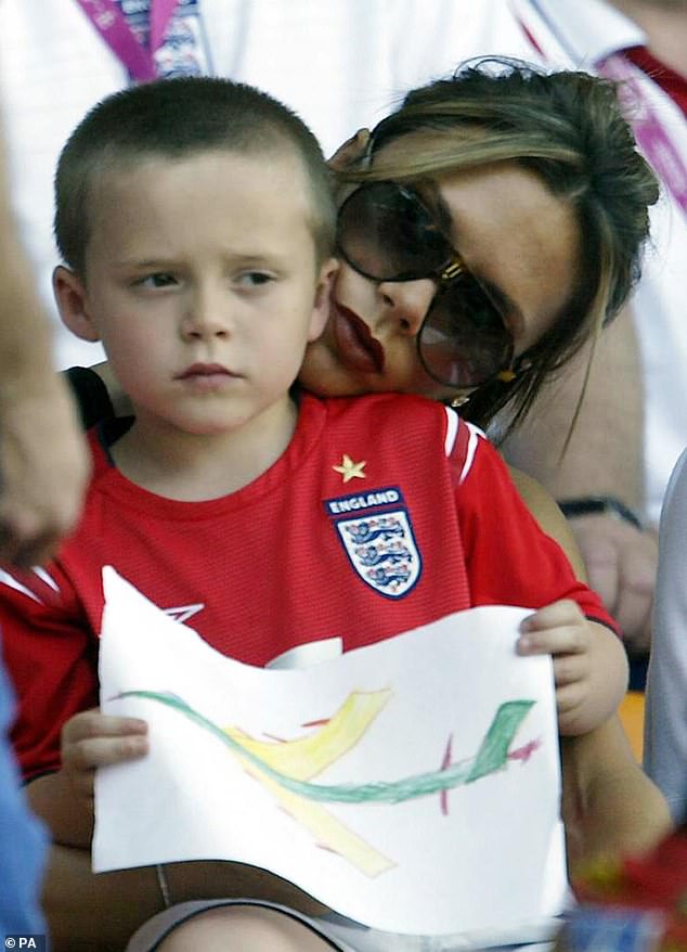 'The performative social media posts, family events and inauthentic relationships have been a fixture of the life I was born into,' Brooklyn said last week (Seen in 2006)