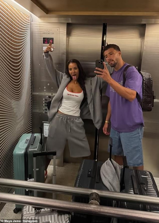 'Maya was very proud to move into her first home with Ruben and took lots of videos and pictures while in the house which she posted on her social media,' an insider said