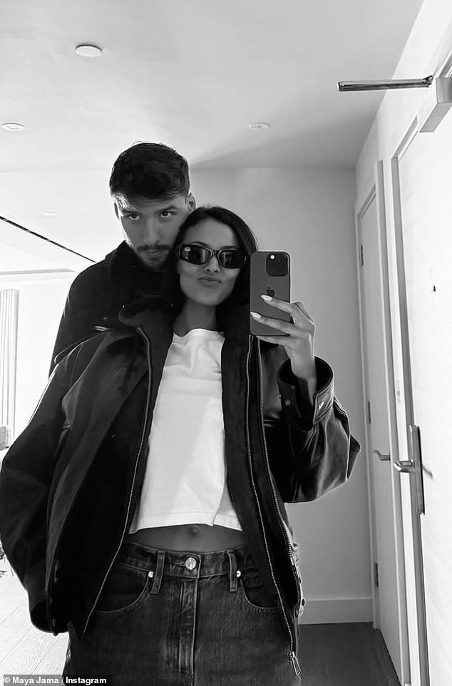 The couple are believed to have met after the TV presenter caught the Portuguese player's eye when they met at the European Music Awards (EMAs) in November 2024