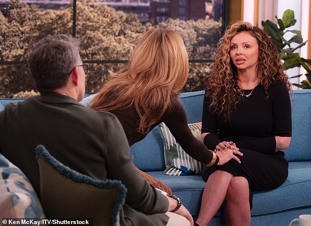 Presenter Cat Deeley reached out to support Jesy as she became overwhelmed during the interview