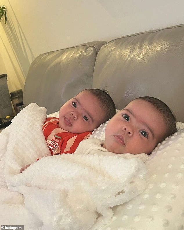 Jesy, 34, explained that after 'the most gruelling three or four months' her daughters Ocean Jade and Story Monro, have been diagnosed with Spinal Muscular Atrophy (SMA1)