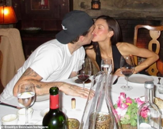 The video comes after Brooklyn and wife Nicola shared their devotion towards one another in a series of Instagram posts, where they documented their luxury stay