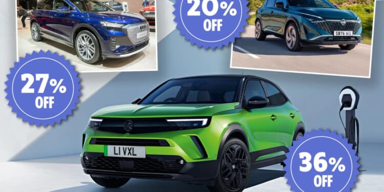 Full list of 17 cars slashed the MOST in price this January