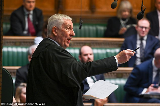 Commons Speaker Lindsay Hoyle had insisted Xi would not be allowed the honour of giving a speech at Westminster