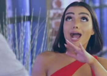Watch the explosive moment new Apprentice contestant Roxy accuses Geordie Shore star ex of cheating as he screams at her