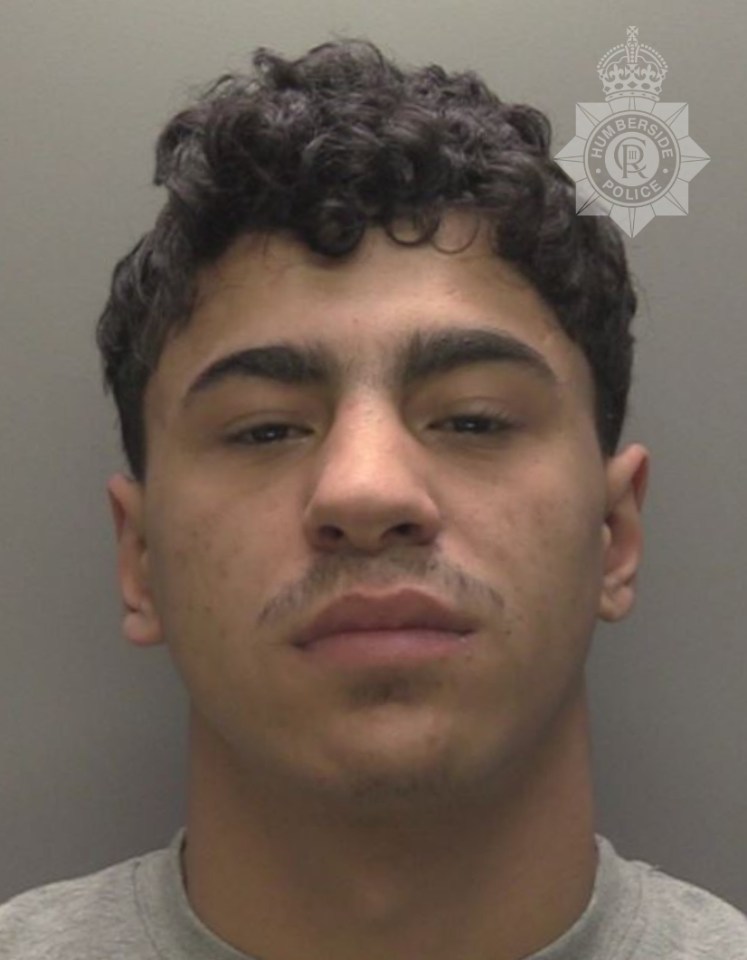 Mugshot of Stefan Marin, 19, who was jailed for 16 years for child destruction.