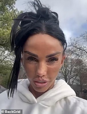 Katie frequently uses filters to enhance her social edia posts