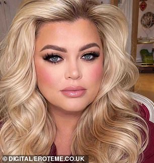 Gemma's clear complexion and long lashes drew speculation the photo had a filter