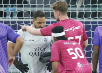 Bizarre moment Mr Beast scores penalty in empty net after bribing keeper with suitcase of cash in Match for Hope 2026