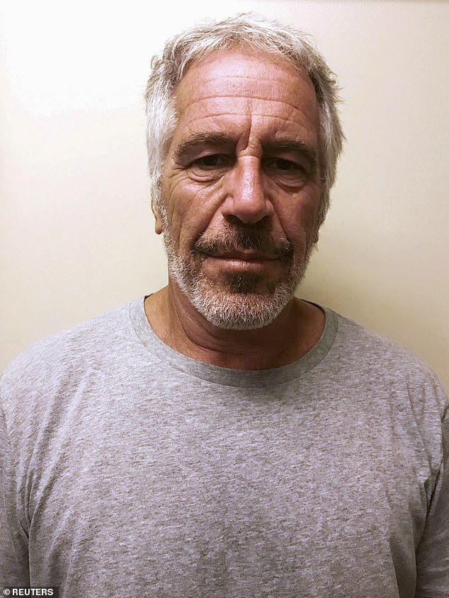 Epstein was found dead inside his New York prison cell in 2019. His death was ruled suicide by hanging