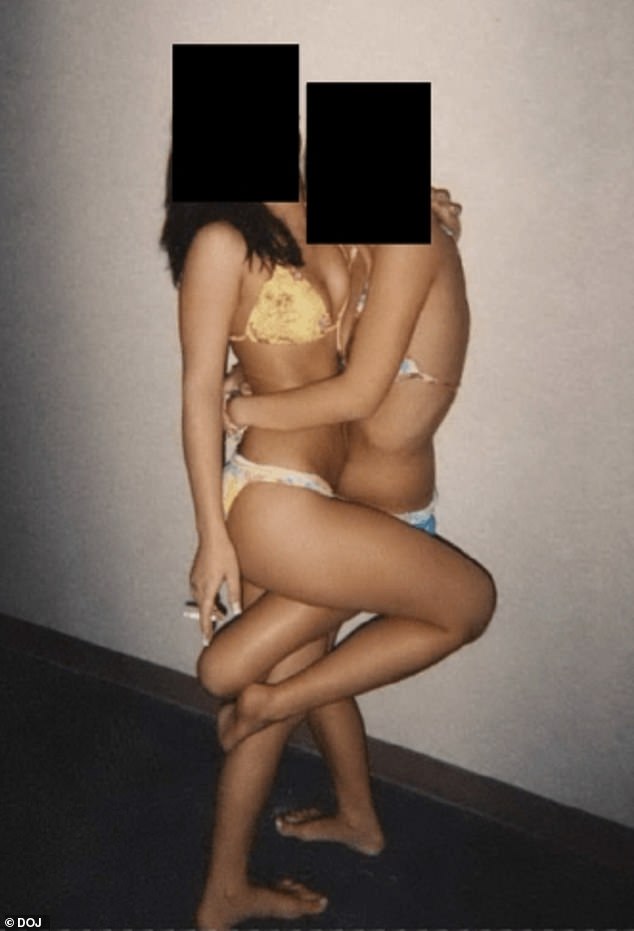 This photo of two young women in bikinis was included in the trove of Epstein files turned over to the DOJ by the pedophile financier's estate