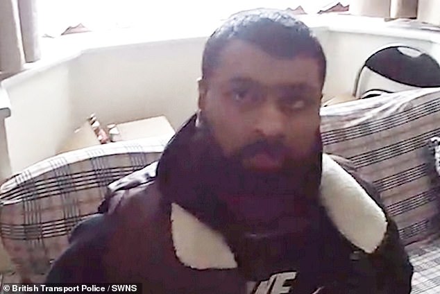 Mohammed failed to appear for a court hearing and was arrested again at his home in March 2023 (pictured)
