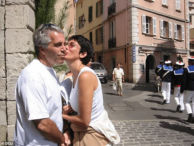 Jeffrey Epstein and Ghislaine Maxwell on vacation in a previously released DOJ dump
