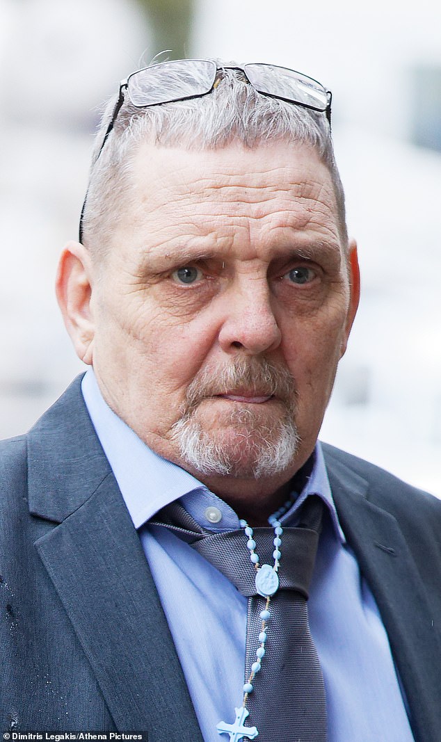 Tony Porter arrives at Cardiff Crown Court