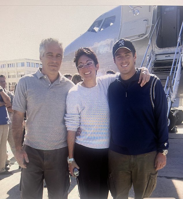 The Daily Mail previously obtained an undated photograph of Wasserman in front of a plane with Epstein and Maxwell