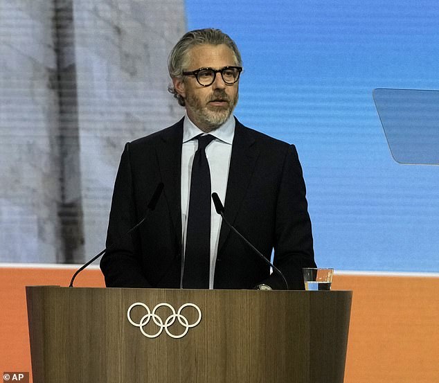 Wasserman is a major figure in Hollywood as a top music and movie agency chief. He is also LA 2028 Olympic Committee Chair (pictured last year)