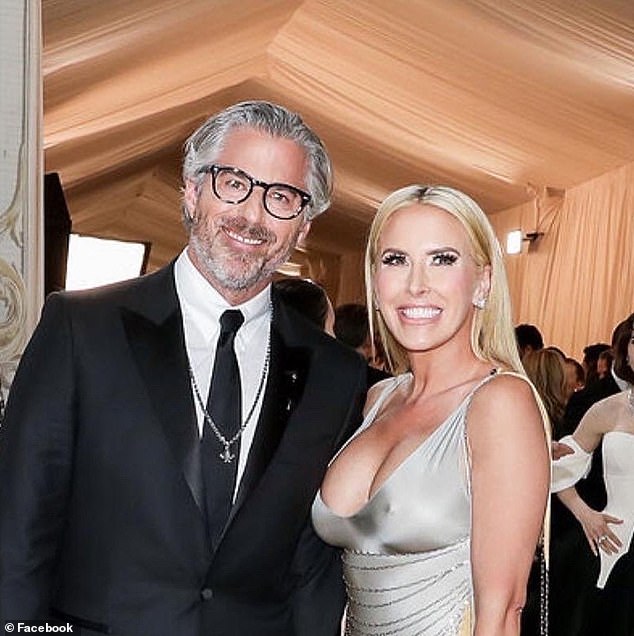 Wasserman is pictured with his current girlfriend Jenny Chandler