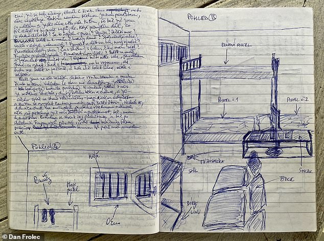 During the investigation, Dan spent five weeks in detention as Croatian police accused him of murdering his friend, who was found dead in the sea with a knife in his chest