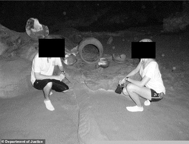 The email contained several pictures from the trip, with identities of those involved redacted