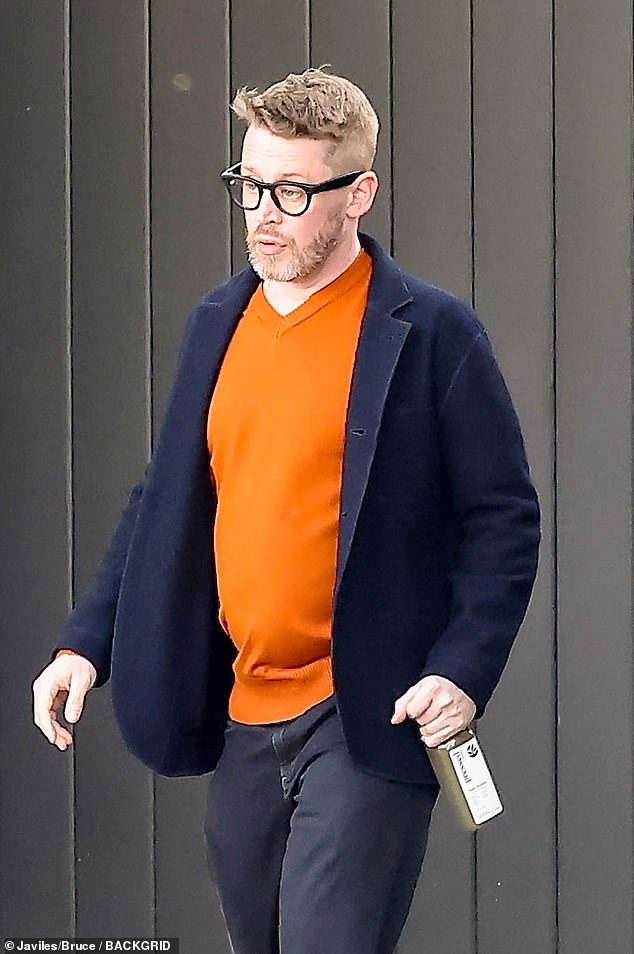 The 45-year-old former child star appeared downcast as he stepped out solo