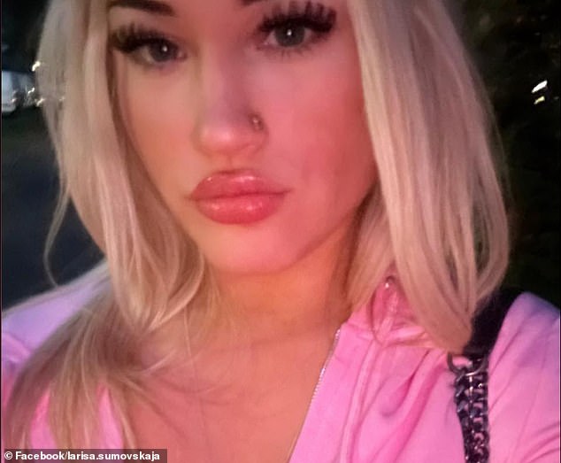 The two young women insulted bar manager Mohammed Saffi about his weight and then started shadow boxing with him. Pictured: Ms Sumovskaja