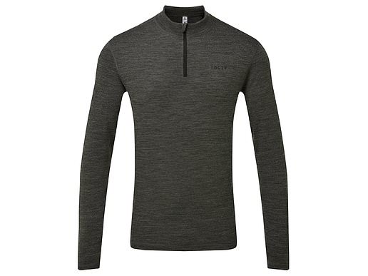 Tog24 Nevis Mens Merino Base Layer Zip Neck
