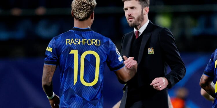 Michael Carrick 'makes bold call' on old team-mate Marcus Rashford's Man Utd future if he lands permanent job